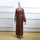 Customizedopen Abaya with Buttons for Supermarket 2