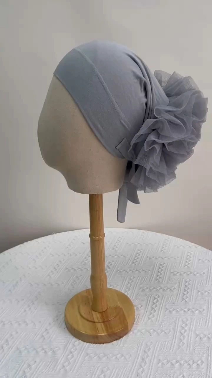 ماليزيا تكثيف الداخلية التعادل الخلفي underscarf القطن بونيه مسلم شبكة الحجاب قبعة الداخلية 1
