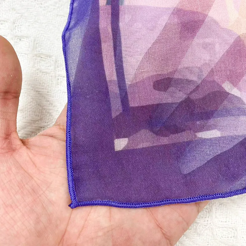 For Home Printed Square Hijab by Qidian Textile 6
