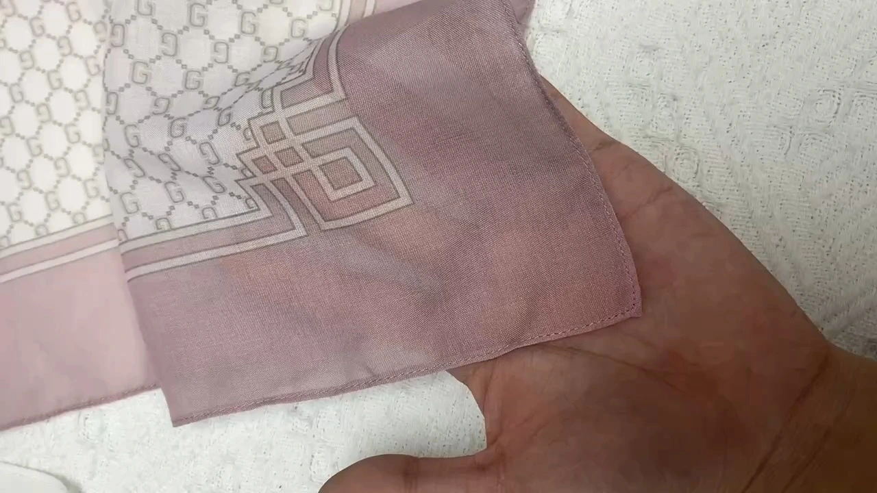 High quality soft premium cotton voile bawal print hijab scarf hijabs Muslim 1