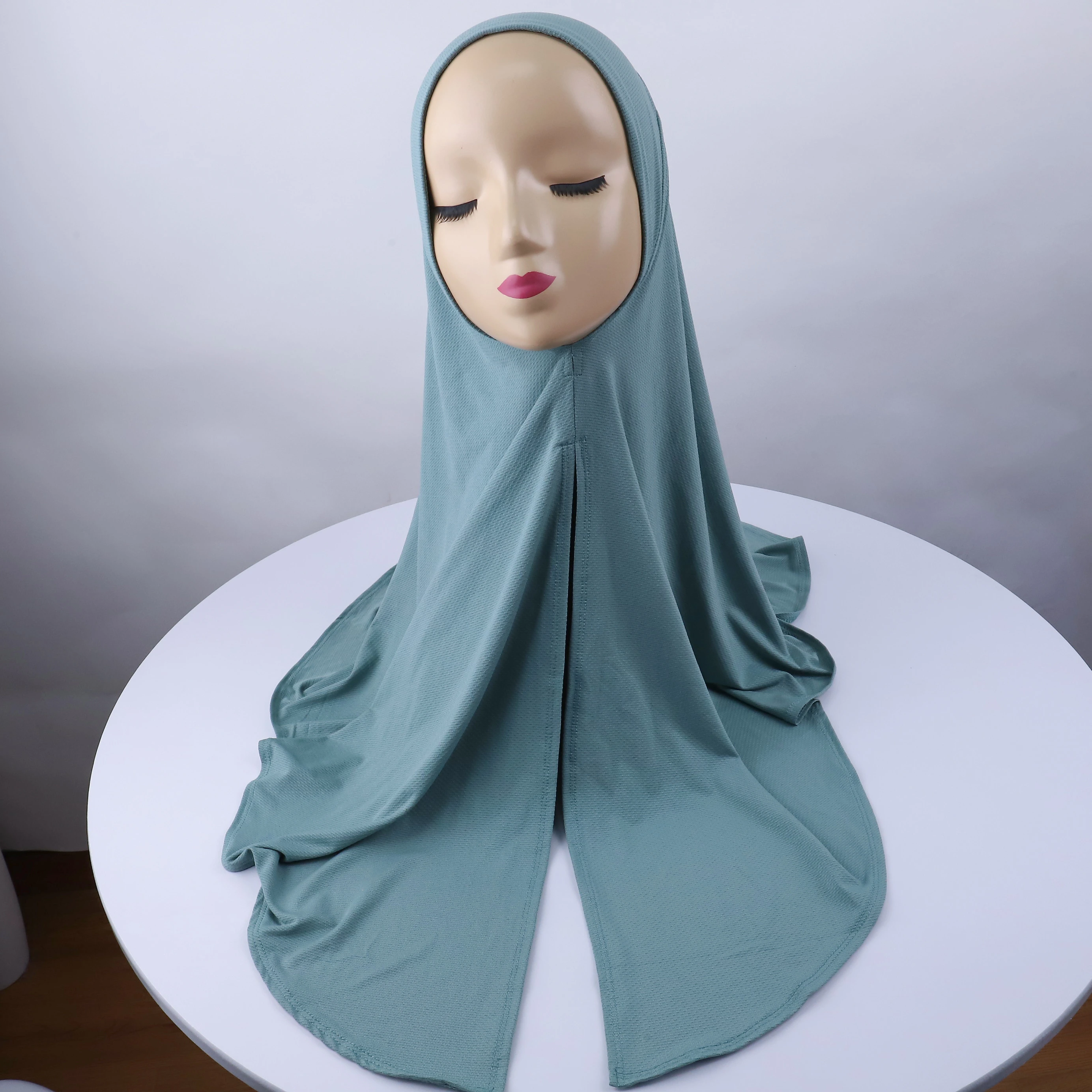 Wholesale New Sports Hijab One Piece Soft Breathable Leisure Sports Hijabs Muslim women one piece sports hijab 1