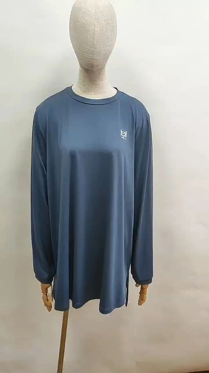 Atasan Olahraga Sederhana Full Body Atasan Olahraga Islami Logo Custom 1