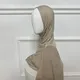 Qidian Textile Navy Blue Jersey Hijab Factory Direct Supply 6