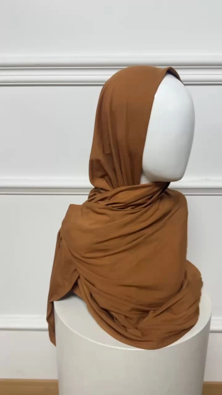 vente en gros hijabs meilleure qualité hijab meilleure prime 240 g/m² coton jersey foulards hijab châle 1