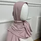 Hot Selling Blue Jersey Hijab Supplier for Supermarket 3