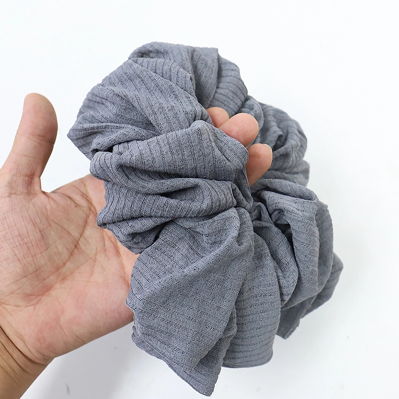 إكسسوارات الحجاب OEM/ODM 22 سنتيمتر توك شعر مضلع جيرسي المتضخم ماليزيا مسلم الشعر دعم Scrunchy الحجاب التبعي 1