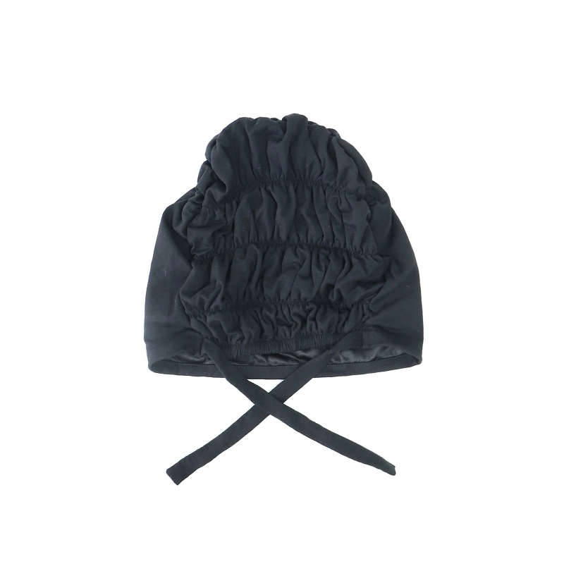 Sous-écharpe musulmane à claquettes pour femmes, bonnets ajustables à nouer au dos, Jersey de coton, doublure en Satin de soie, casquettes Hijab intérieures 1