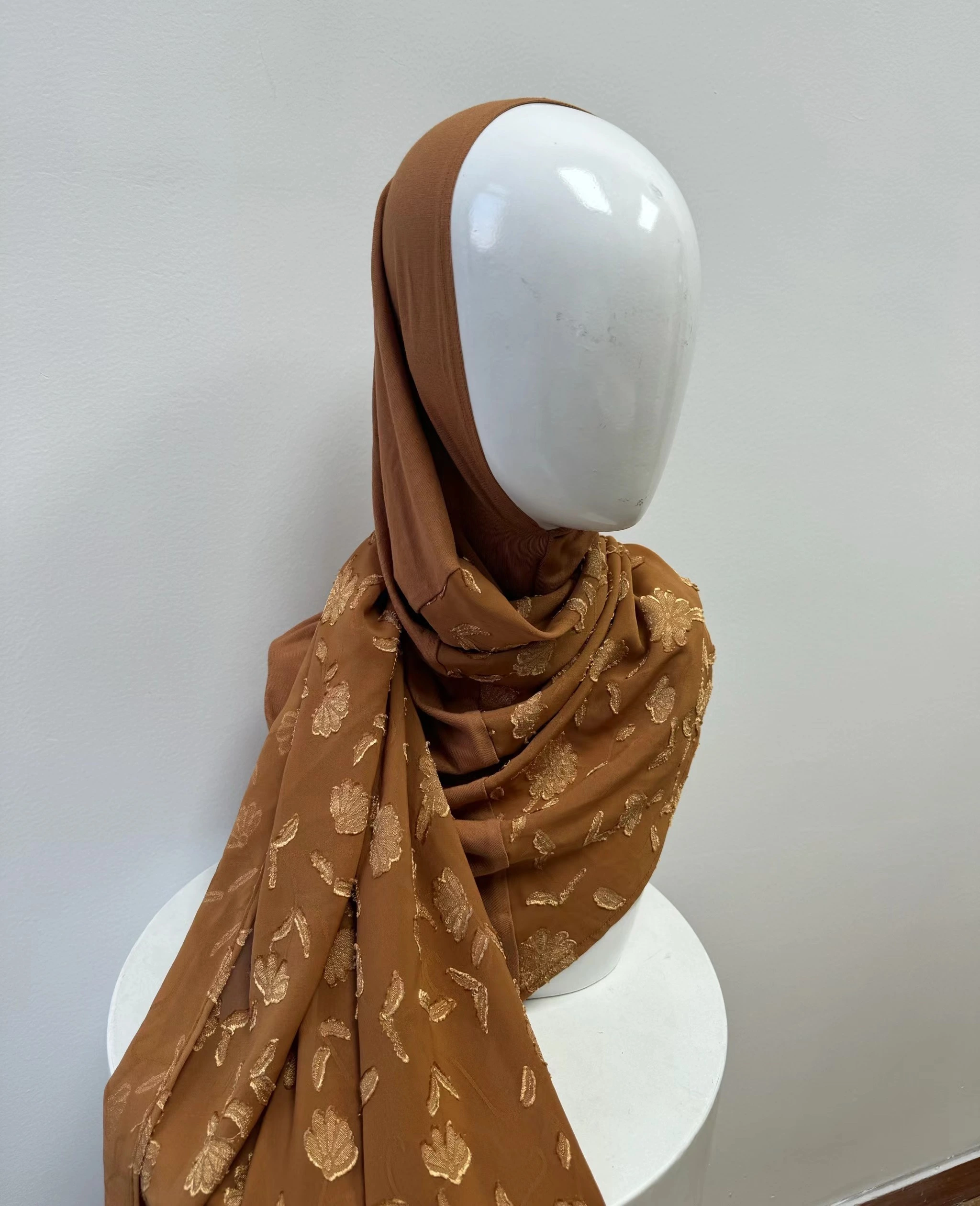 New Jacquard Jersey Wrap Instant Malaysia Muslim Women Hijab Scarf Shawl-1727434076049824 1