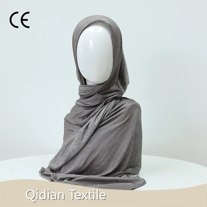 Plain Head Scarf - for Sale - Qidian Textile 1