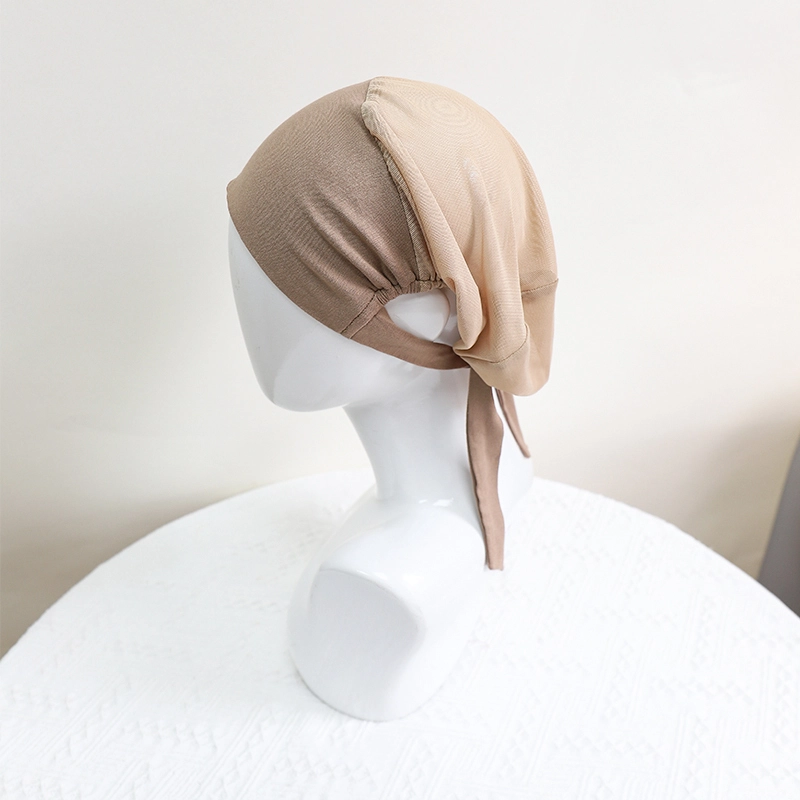 Dames sport turban prière casquette intérieure six arabe amira instantané hijab coton musulman hijabs bonnet marocain 1