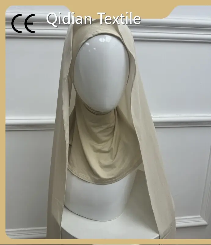 Qidian Textile Instant Hijab Scarf Factory Price 1