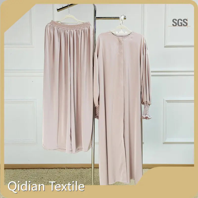 For Supermarket Custom Abaya by Qidian Textile 1