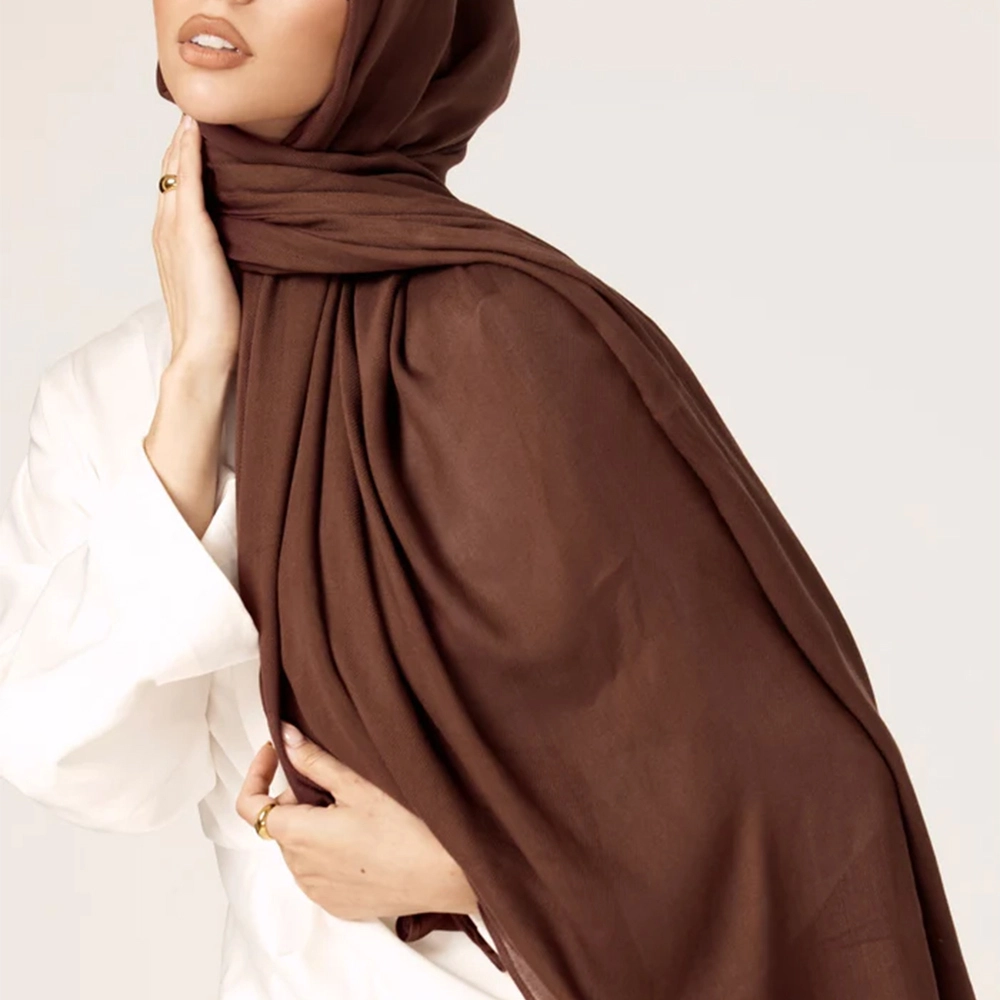 100% modal lenzing écharpe hijab châles musulman luxe beurré doux modal écharpe 1