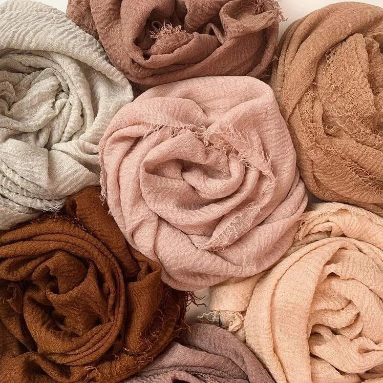 jilbab katun viscose rayon viscose crepe bubble jilbab katun 1