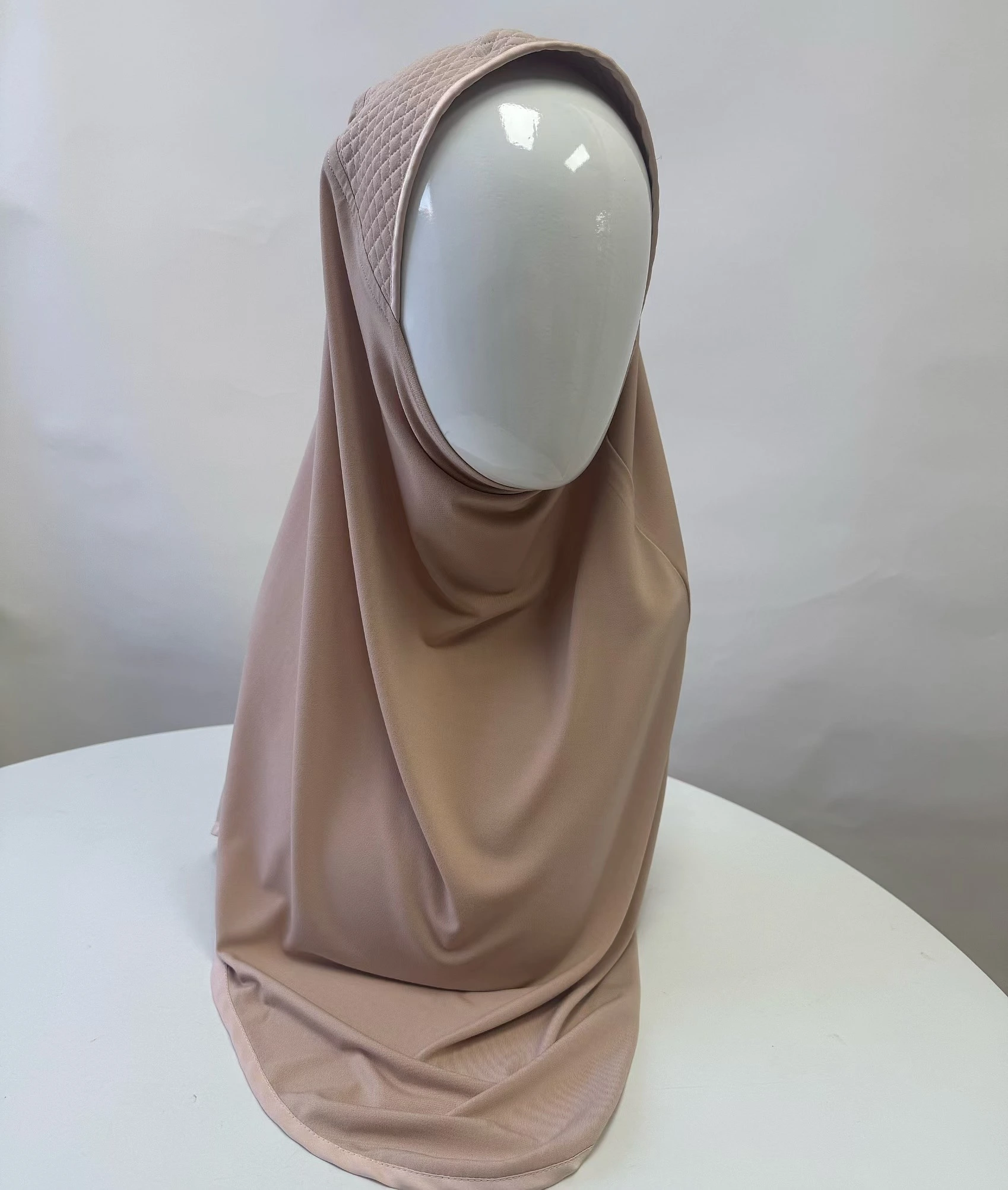 Rose Twill Crepe Sedia Pakai Selendang Tudung Hijab Wanita Muslimah Malaysia Segera 1