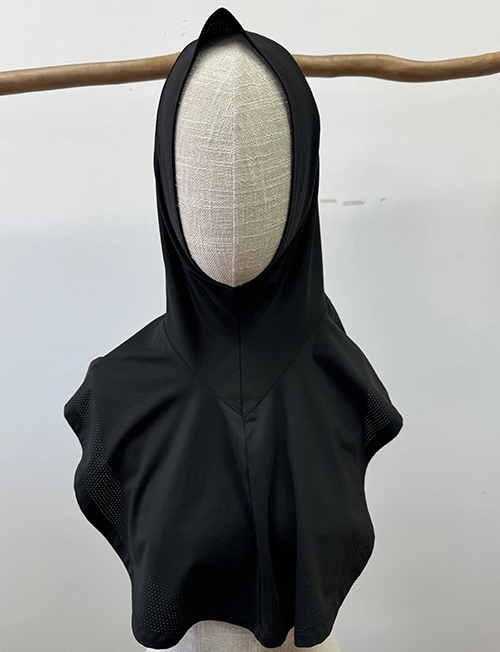 Vêtements de sport d'été personnalisés, hijab instantané à séchage rapide, hijab de sport musulman respirant pour femmes 1