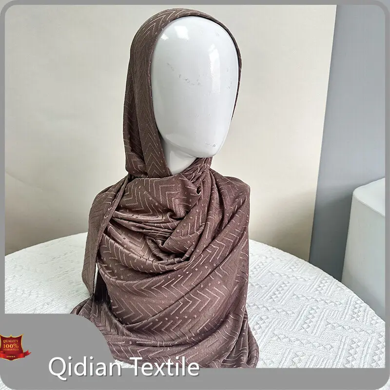 Quality Mushy Plain Hijab for Supermarket 1