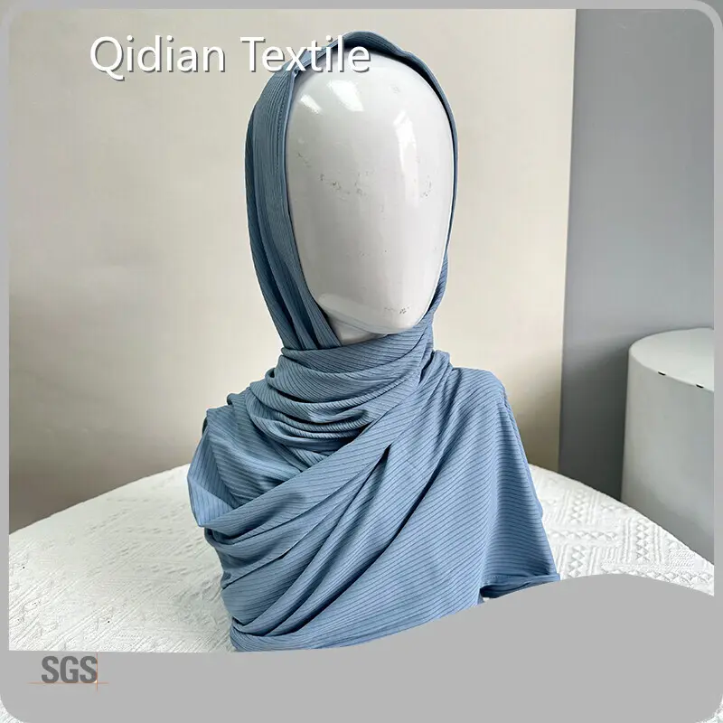 Brown Jersey Hijab From China 1