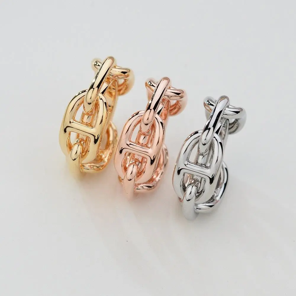 Hot Sell Fashion Customize Logo Hijabs Rings Muslim Hijab Accessories Ring Scarf Hijab Buckle Ring Malaysian 1