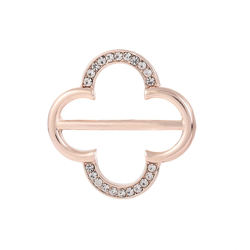 Sedia untuk menghantar cincin tudung semanggi mewah fesyen cincin aksesori tudung muslimah Cincin gesper tudung hijab 1