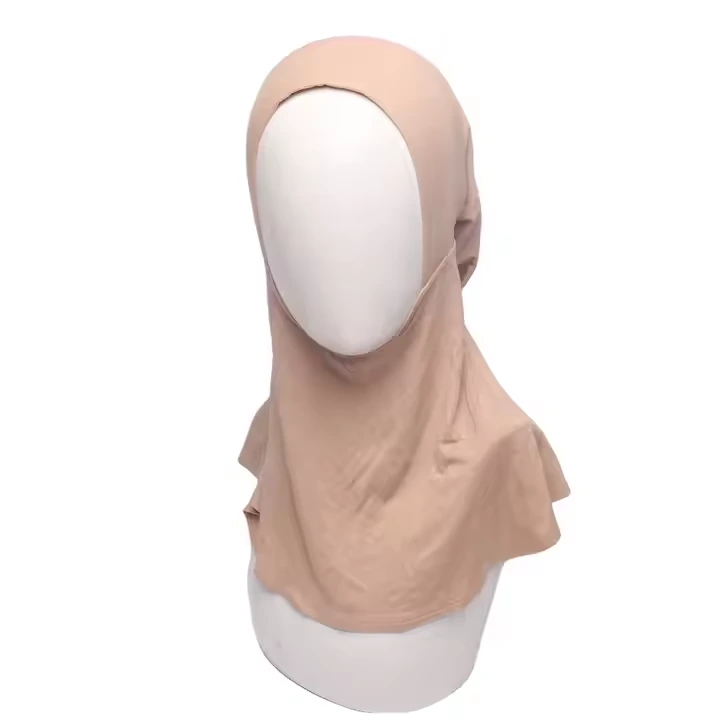 hot sale inner neck muslim silk lined undercap hijab tudung silk neck cover inner hijab 1