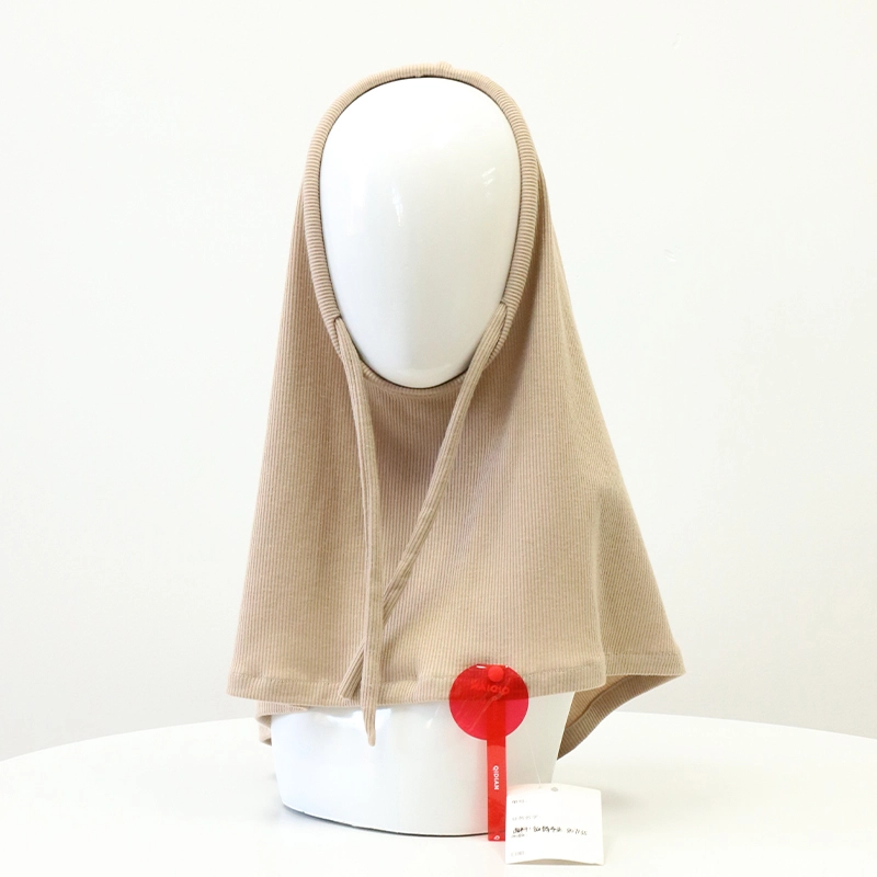 2025 hiver laine coton tricoté coupe-vent polaire instantané sport jersey chaud jilbab musulman capuche hijab casquette écharpe cagoule à capuche chapeau 1