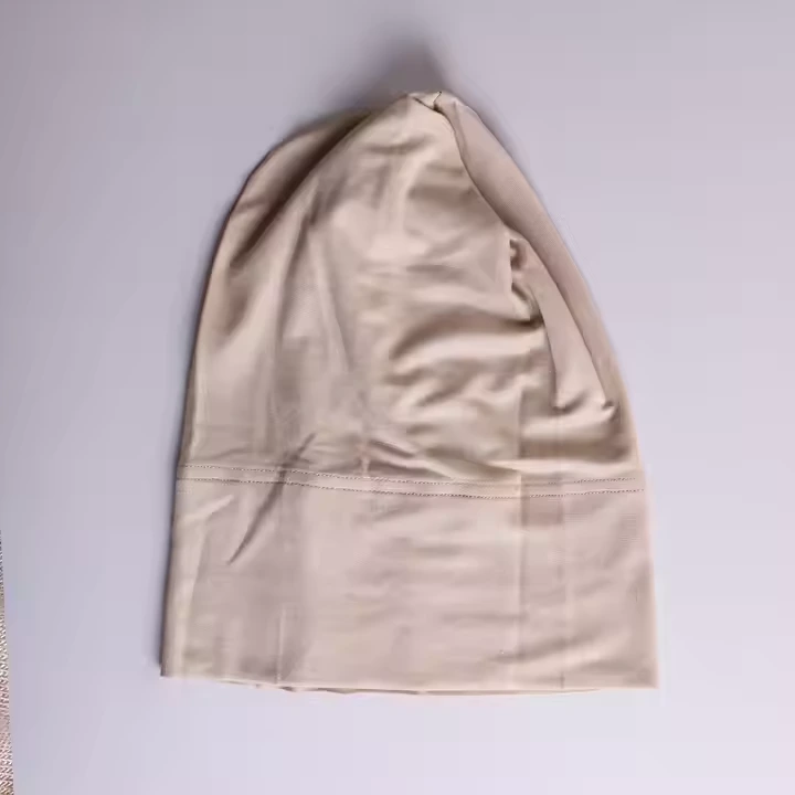 tissu de rayonne personnalisé de haute qualité, sous-écharpes à capuchon fermé, capuchon intérieur en coton 1