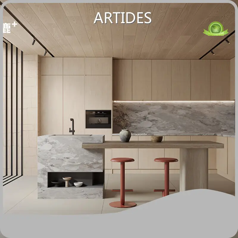 Fornitore di design di mobili da cucina personalizzati di marca ARTIDES 1