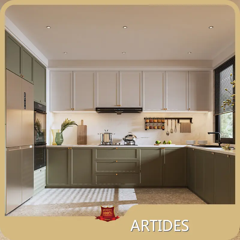 Produttori di mobili da cucina di lusso Lega di alluminio ARTIDES Marchio L3 1