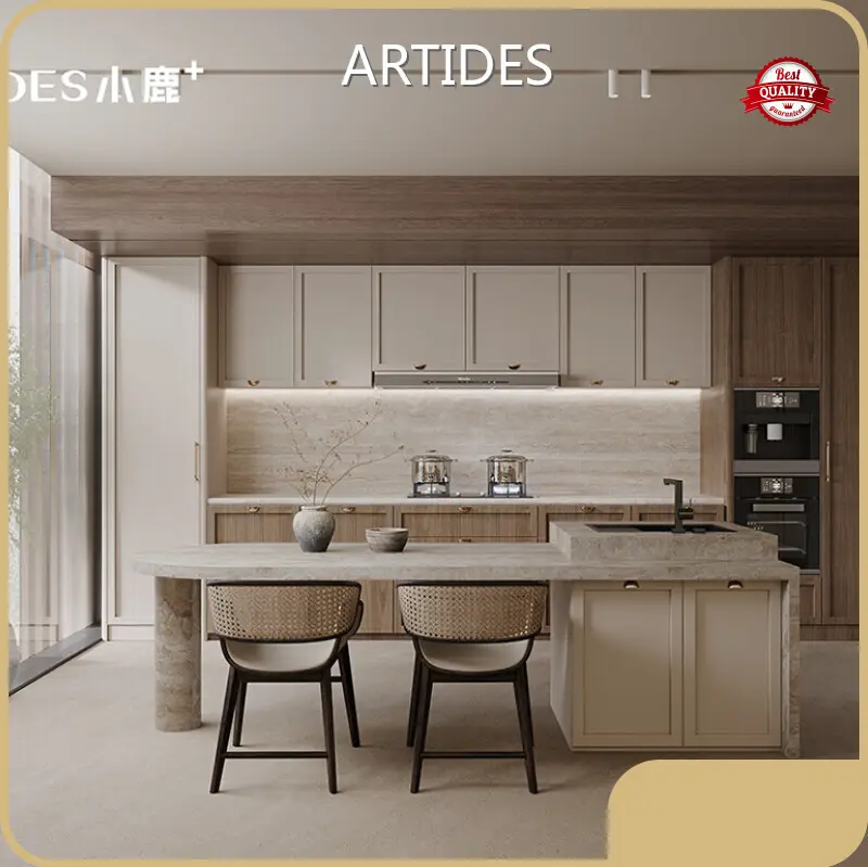 Fornitore di mobili da cucina in Cina Curry cremoso ARTIDES Company 1