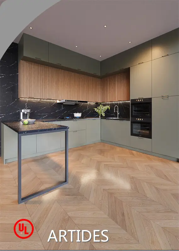 Produzione mobili da cucina su misura L2-1 - - ARTIDES 1