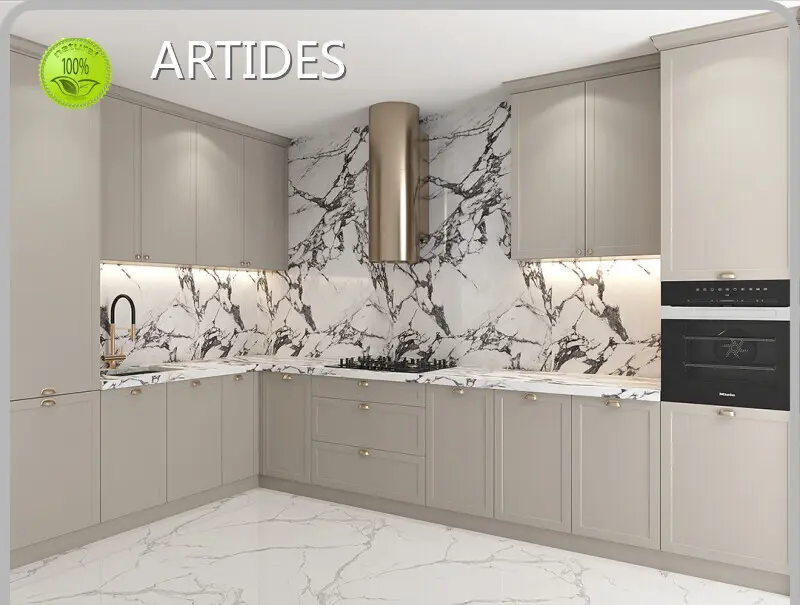 Innovativechina Produttore di mobili da cucina CST-900BL（Disco volante angolare）、CPOP-900（Cestello a tre lati con focolare）、CPOB-400 Cestino per condimenti Curry cremoso 1