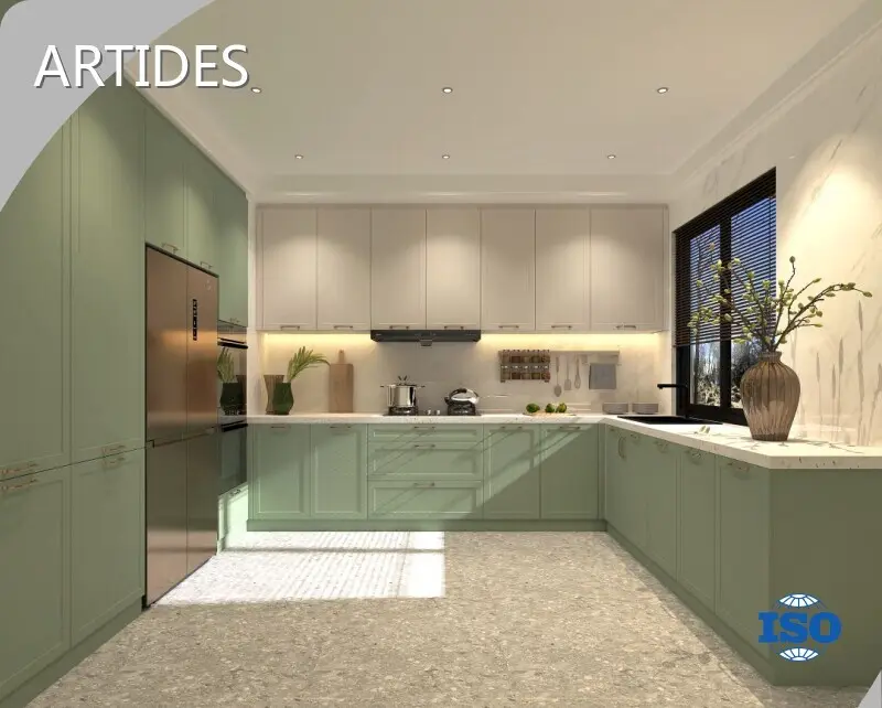 Produttori di armadi da cucina Customtop Lega di alluminio XS1 1