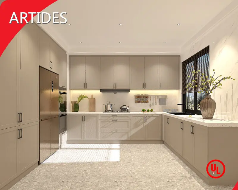 Produttori di mobili da cucina per esterni Curry cremoso - - ARTIDES 1