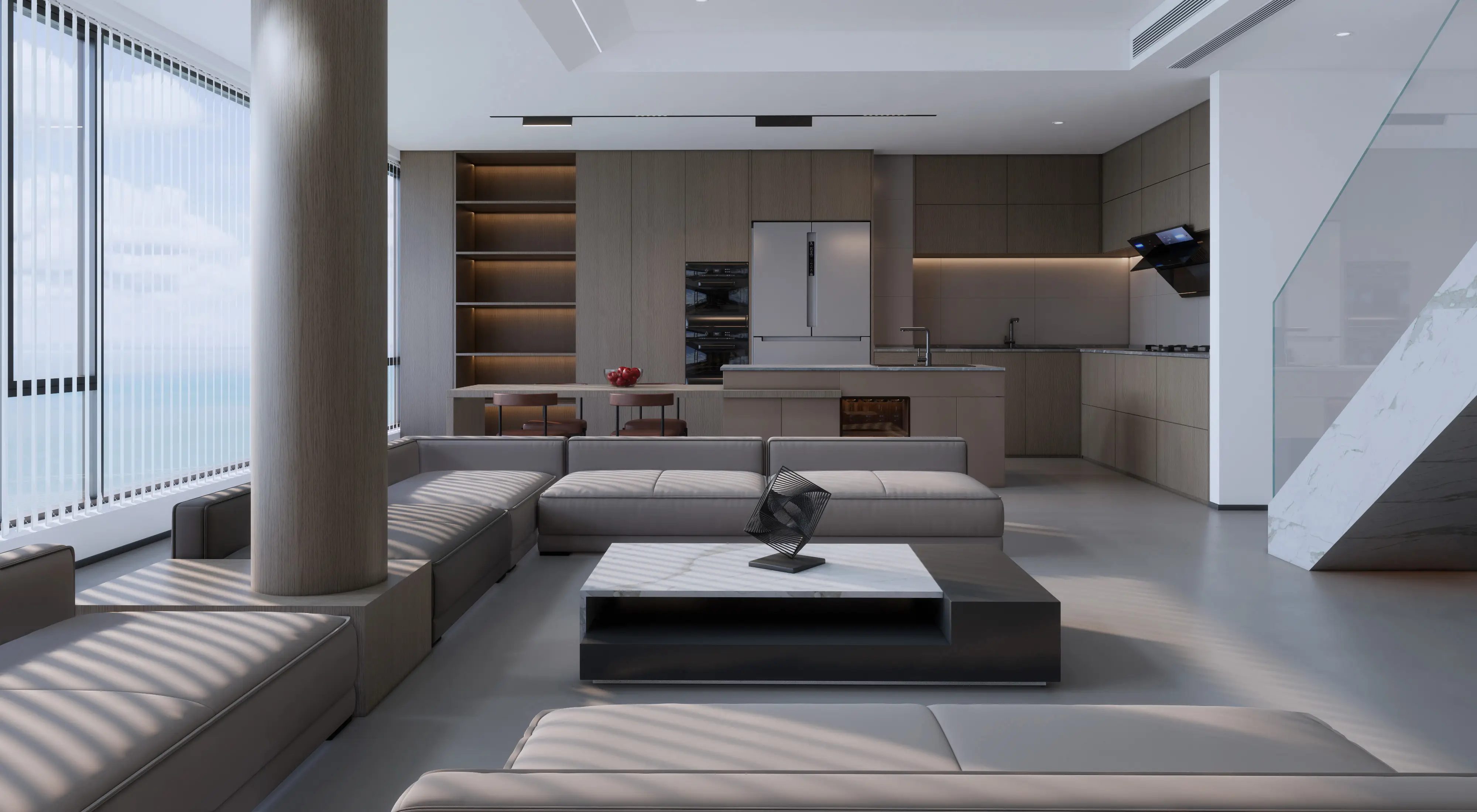 Кухонный шкаф в итальянском стиле 1