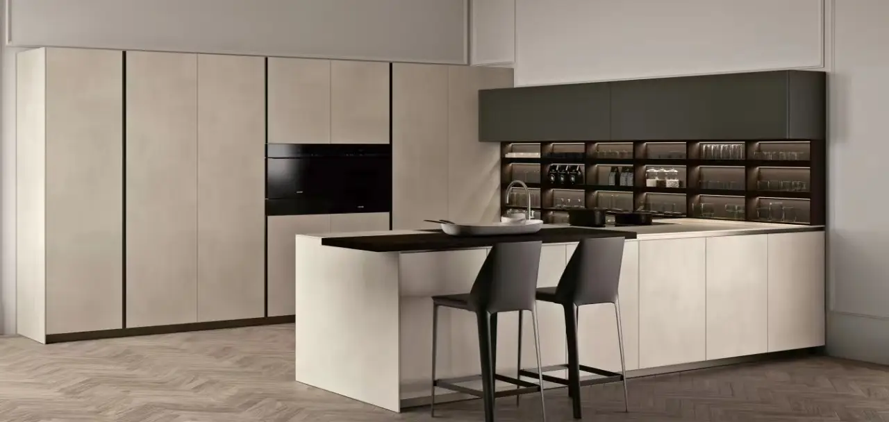 خزانة مطبخ بتصميم بسيط 1