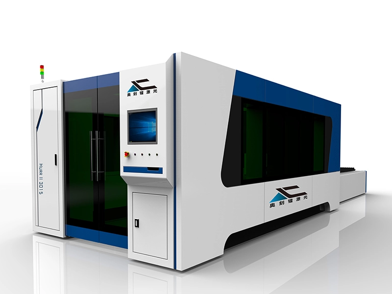Mesin Pemotong Laser Serat CNC Opsional Daya Berkualitas Tinggi Pemotong Lembaran Laser Cerdas dengan Meja Kerja Tunggal Otomatis 1
