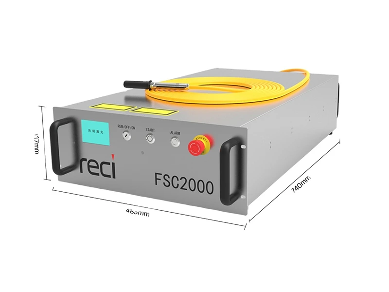 Reci 1500w Fiber Laser Source For Fiber Laser Cutting Welding Machine High Power 1000w 1500w 2000w 1