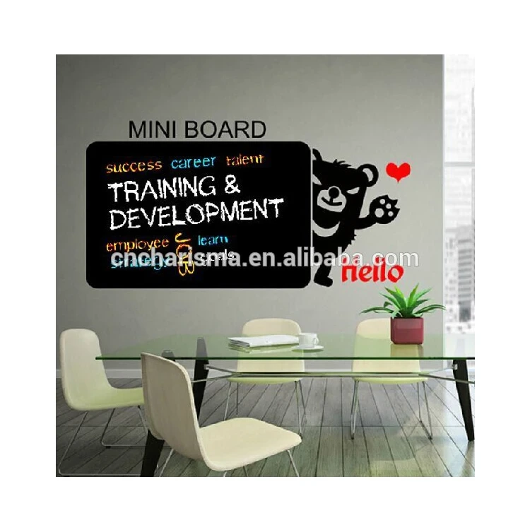 Blackboard Erasable Removable Self Adhesive Pvc Chalkboard Wall Decal Stickers Chalkboard Wallpaper 1