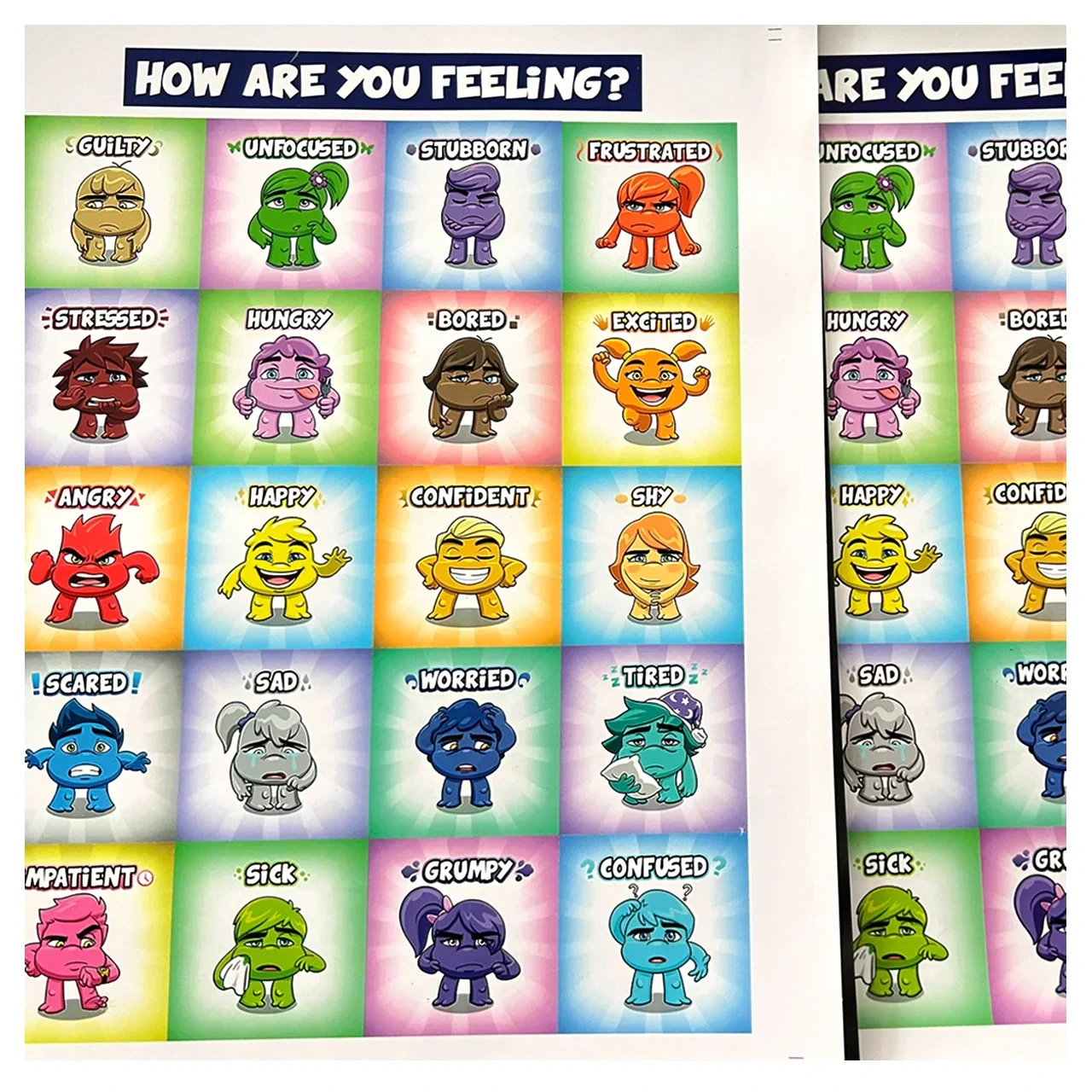 How Do You Feel Today Magnetic Feeling Chart For Kids 1