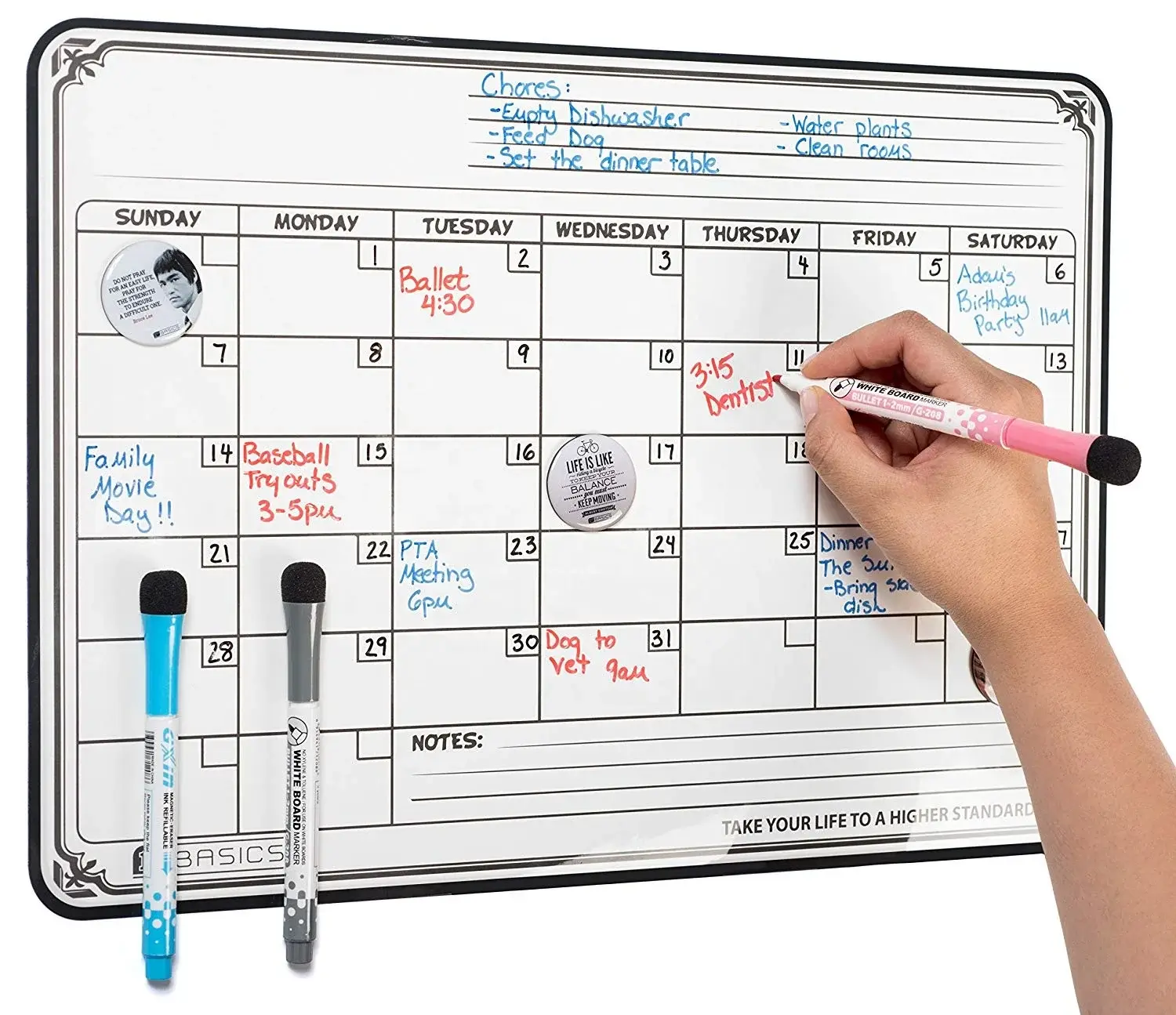 Charisma Magnetic Wall Calendar Buyer's Logosuppliers 7