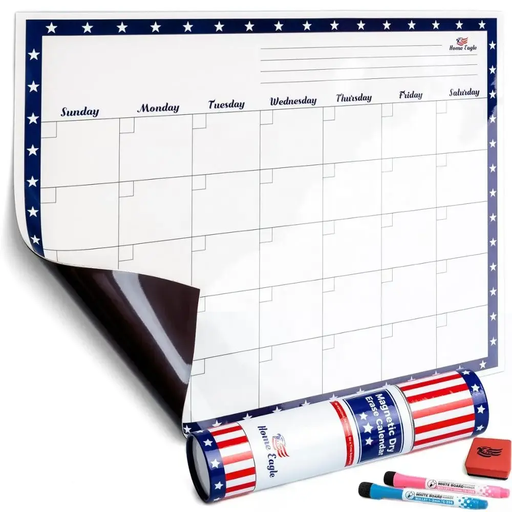 Custom Acrylic Fridge Calendar Price 2