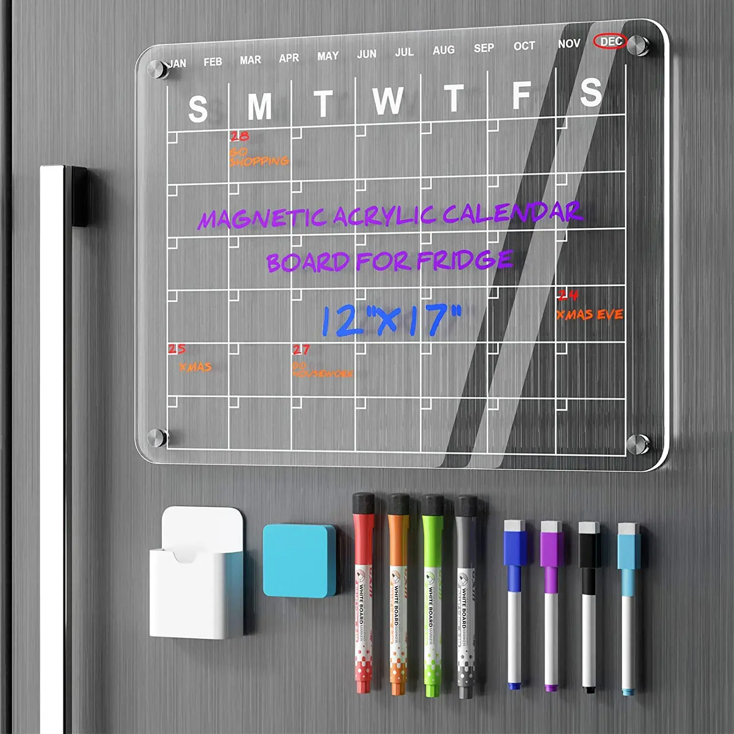 Organize Your Life With A Magnetic Fridge Planner 1