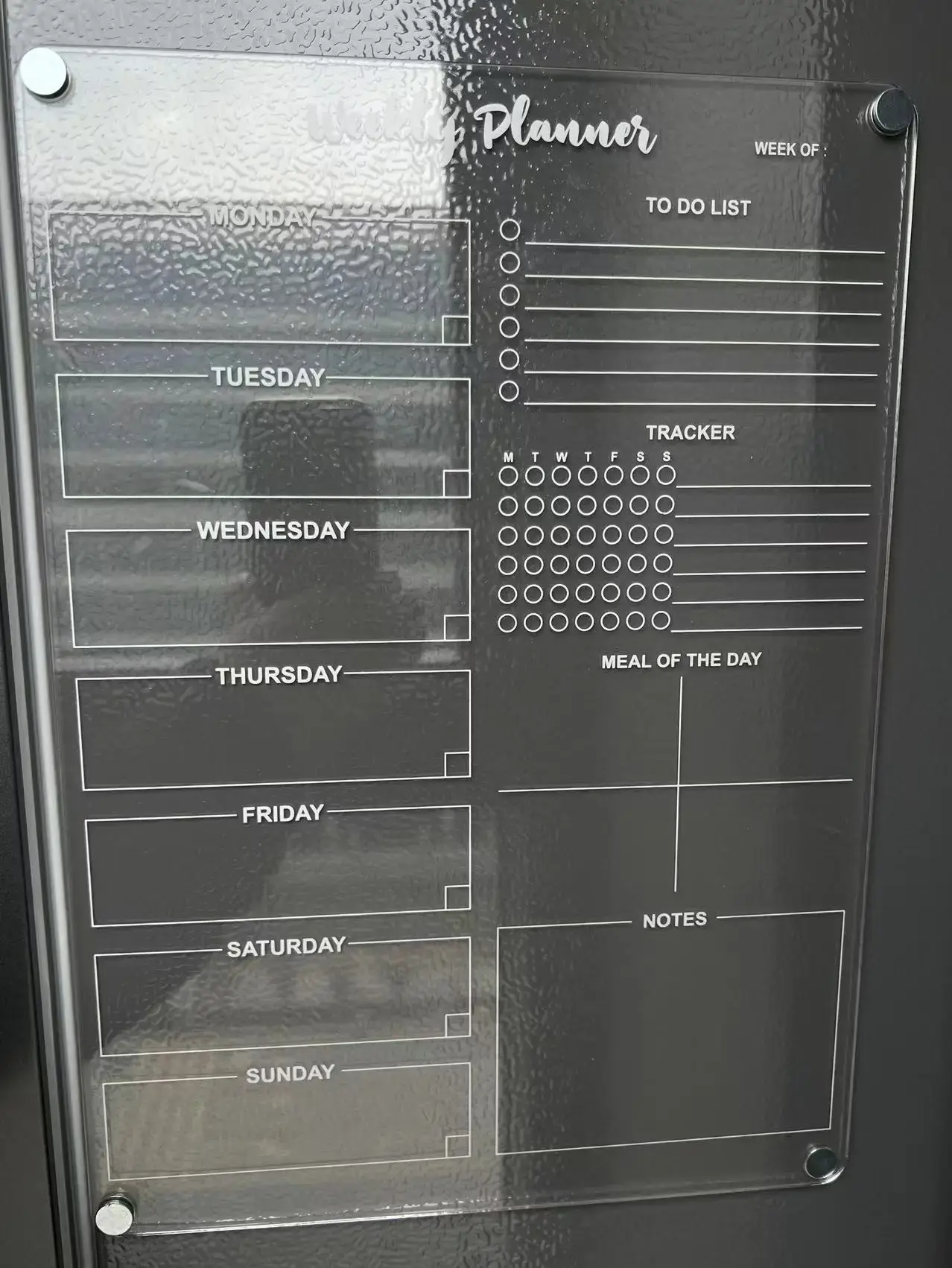 Acrylic Calendar for Fridge Printing Calendar Wall Calendarsupply 3