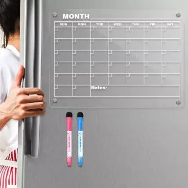 Stay Organized: The Benefits Of Using A Fridge Calendar 1