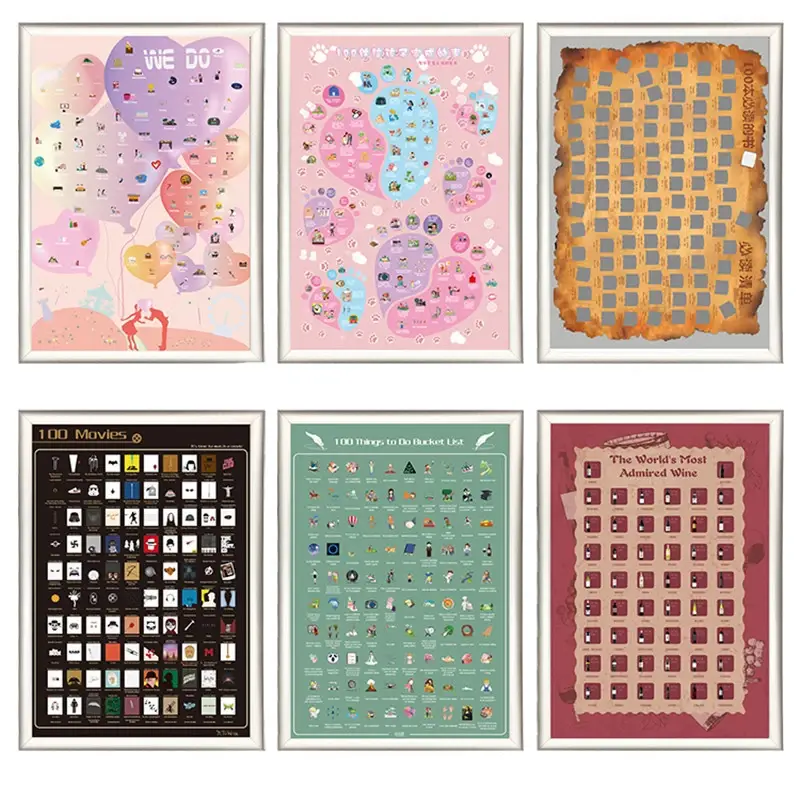Top Scratch Poster Price List 5