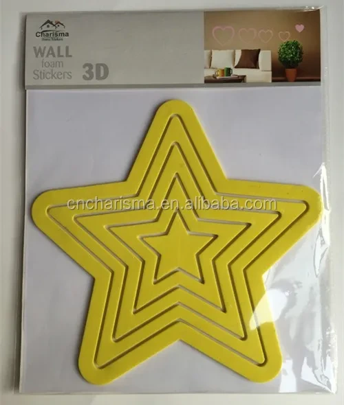 Top Quality Custom 3d Eva Room Decor Foam Wall Sticker For Room Decoration 1