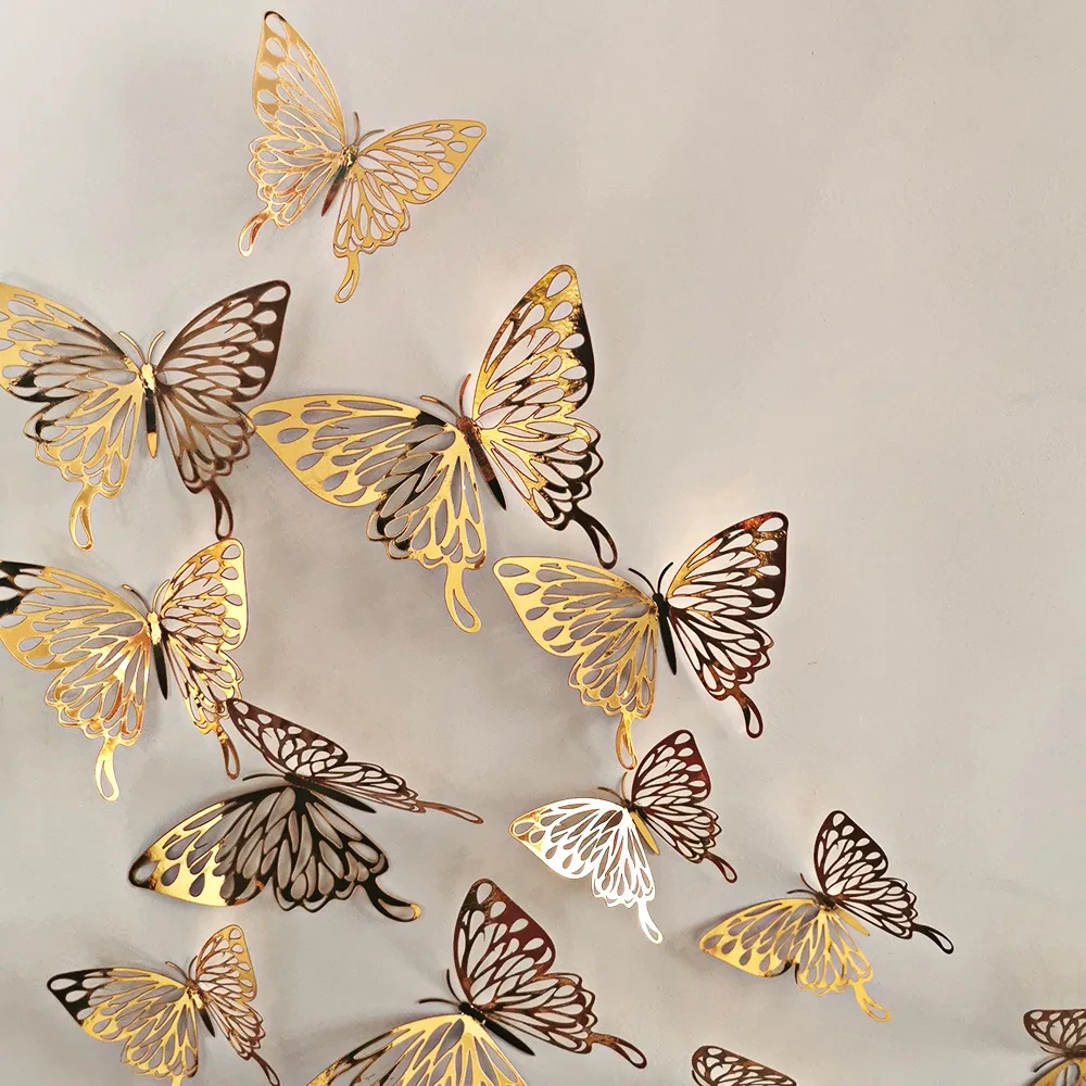 Hot Selling Cheap Price Self Adhesive Butterfly Wall Sticker 1