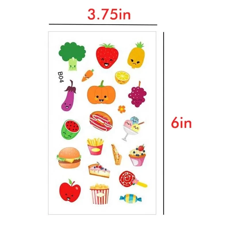 Adhesive Vinyl Sticker Cute Cartoon Flowers Animals Vinyl Sticker Custom Wholesale Printing For Kids Students 1