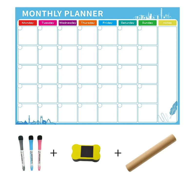 High Quality Cheap Price Creative Whiteboard Fridge Magnet Planner 1